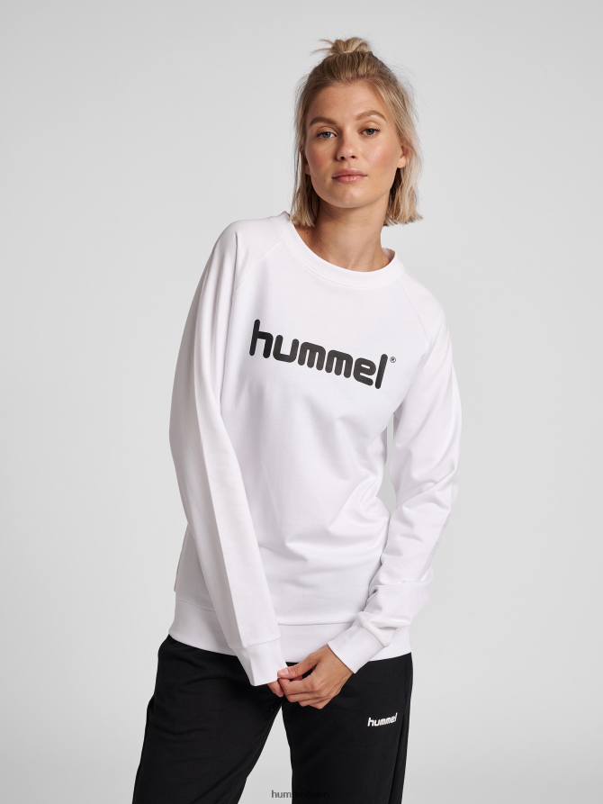 Hummel Frauen hmlgo Baumwoll-Logo-Sweatshirt 2FT6X83788 Kleidung