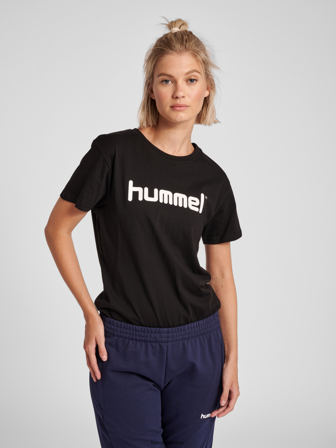 Hummel Frauen hmlgo Baumwoll-Logo-T-Shirt s/s 2FT6X83591 Kleidung