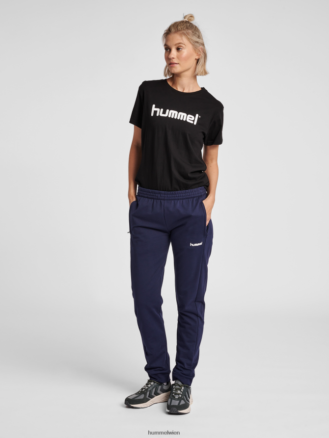 Hummel Frauen hmlgo Baumwoll-Logo-T-Shirt s/s 2FT6X83591 \Kleidung\