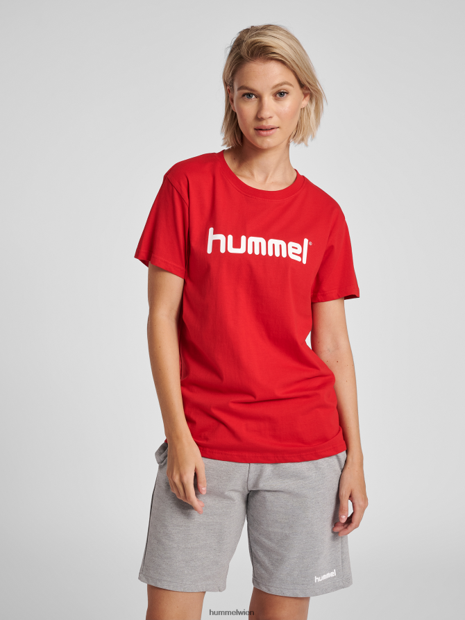 Hummel Frauen hmlgo Baumwoll-Logo-T-Shirt s/s 2FT6X83780 Kleidung
