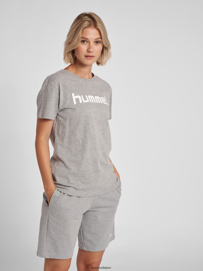 Hummel Frauen hmlgo Baumwoll-Logo-T-Shirt s/s 2FT6X83805 Kleidung