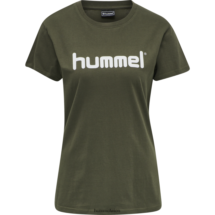 Hummel Frauen hmlgo Baumwoll-Logo-T-Shirt s/s 2FT6X83934 \Kleidung\