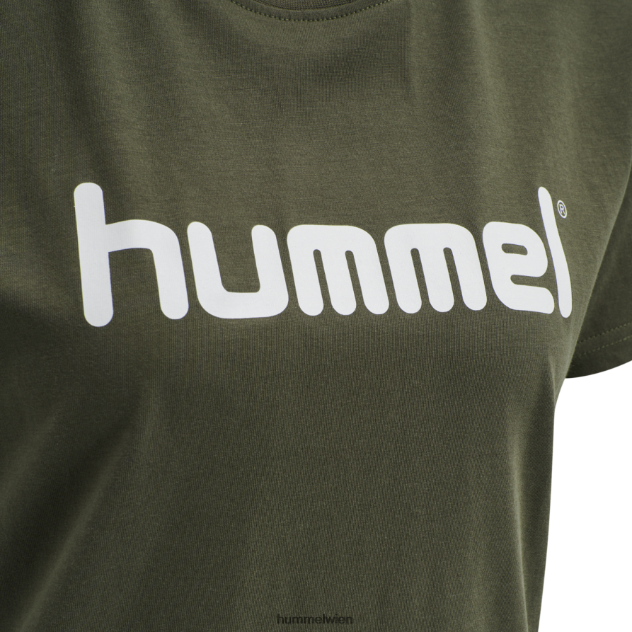 Hummel Frauen hmlgo Baumwoll-Logo-T-Shirt s/s 2FT6X83934 \Kleidung\