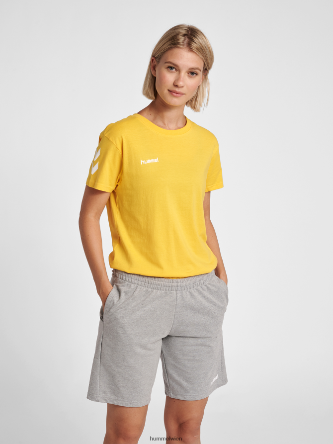 Hummel Frauen hmlgo Baumwoll-T-Shirt s/s 2FT6X83731 Baumwoll t-shirt