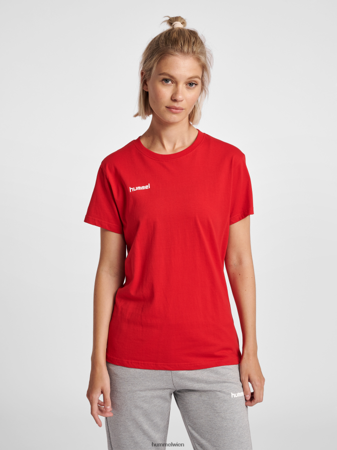 Hummel Frauen hmlgo Baumwoll-T-Shirt s/s 2FT6X83792 Baumwoll t-shirt