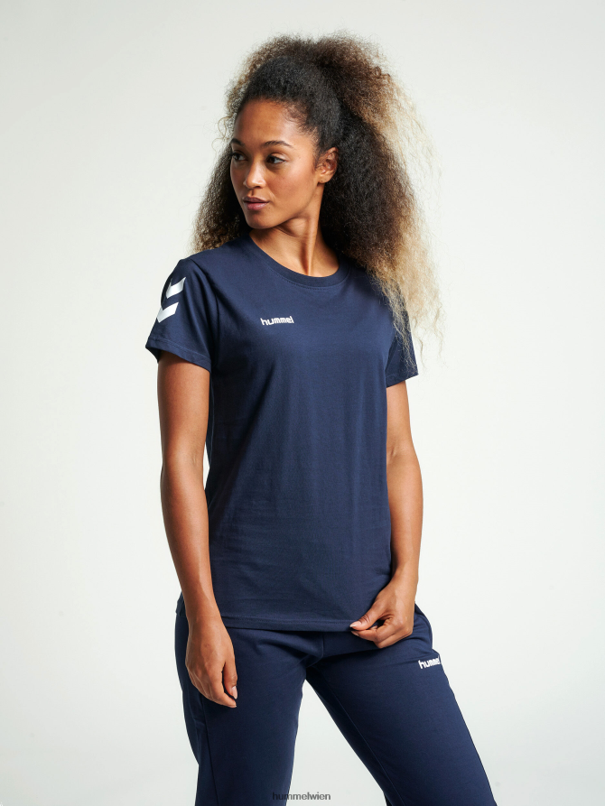 Hummel Frauen hmlgo Baumwoll-T-Shirt s/s 2FT6X83929 Baumwoll t-shirt