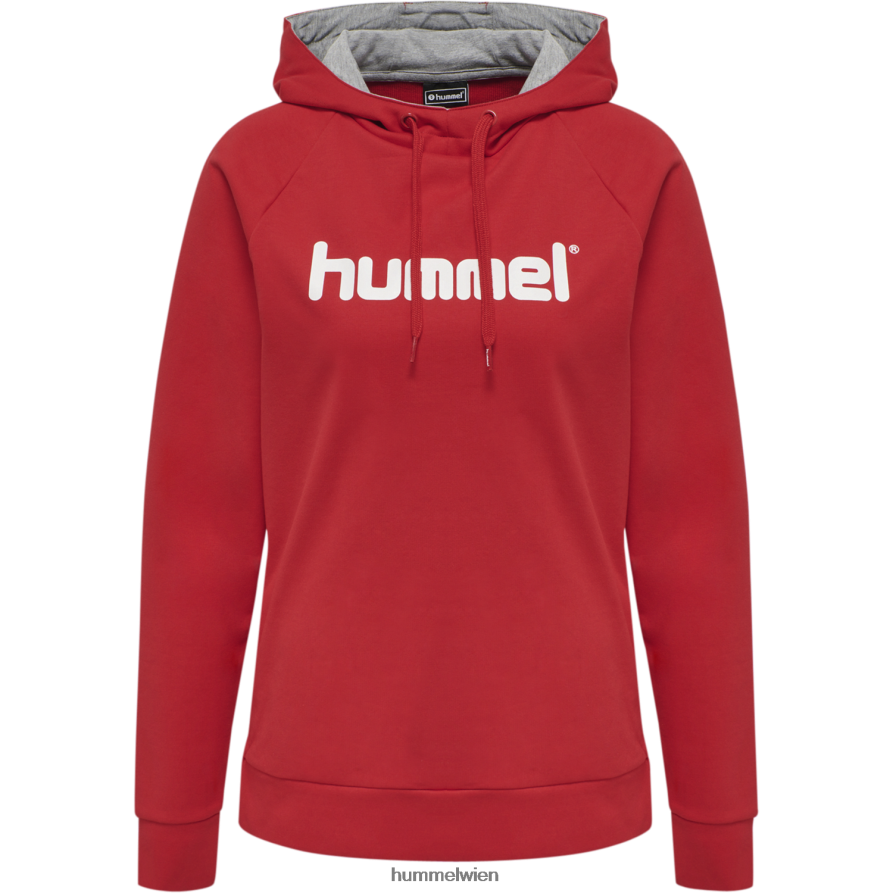 Hummel Frauen hmlgo Kapuzenpullover aus Baumwolle mit Logo 2FT6X83747 \Kleidung\
