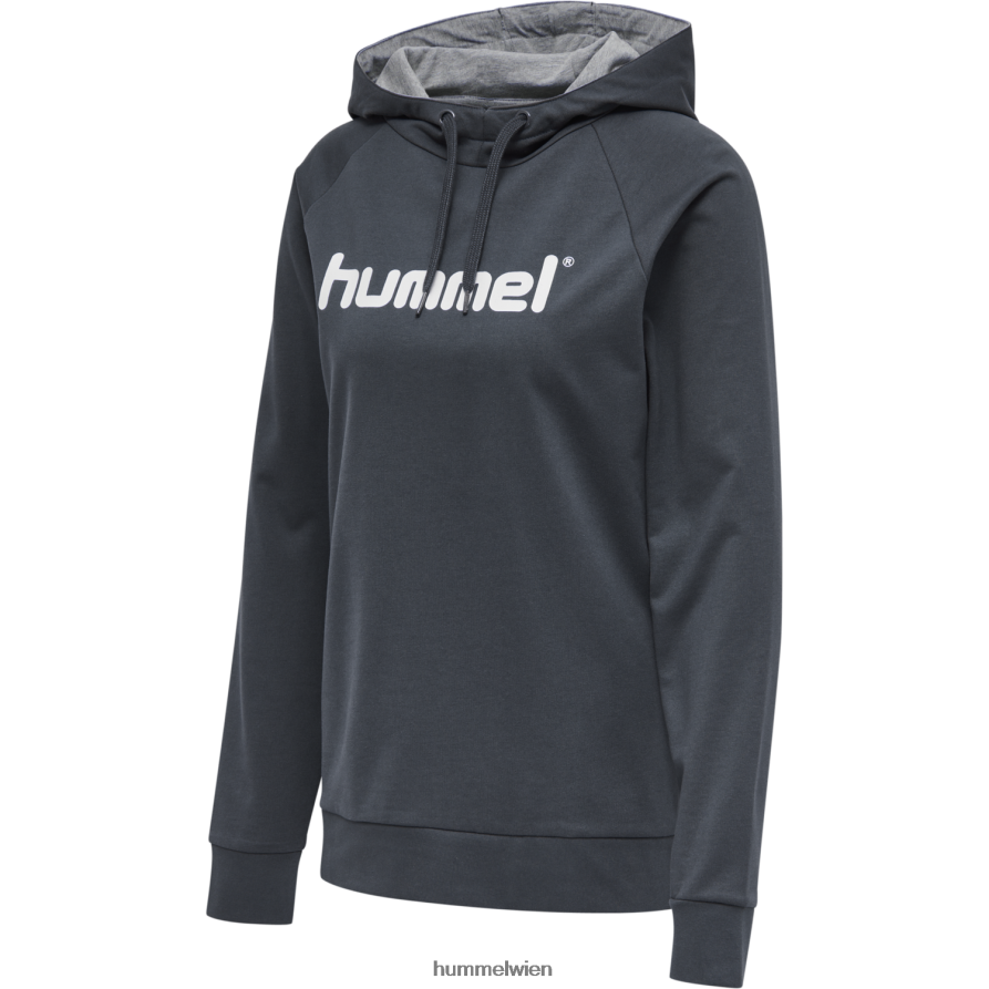 Hummel Frauen hmlgo Kapuzenpullover aus Baumwolle mit Logo 2FT6X83777 Kleidung