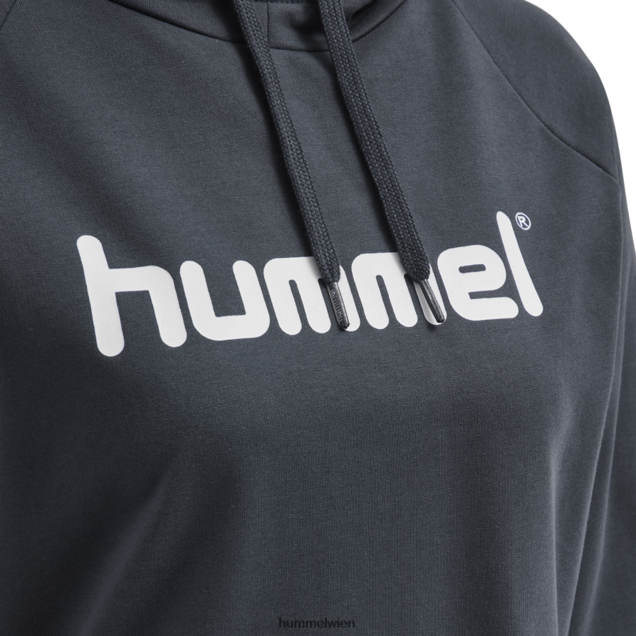 Hummel Frauen hmlgo Kapuzenpullover aus Baumwolle mit Logo 2FT6X83777 \Kleidung\