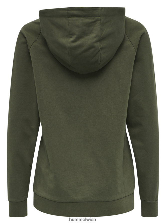 Hummel Frauen hmlgo Kapuzenpullover aus Baumwolle mit Logo 2FT6X83782 \Kleidung\