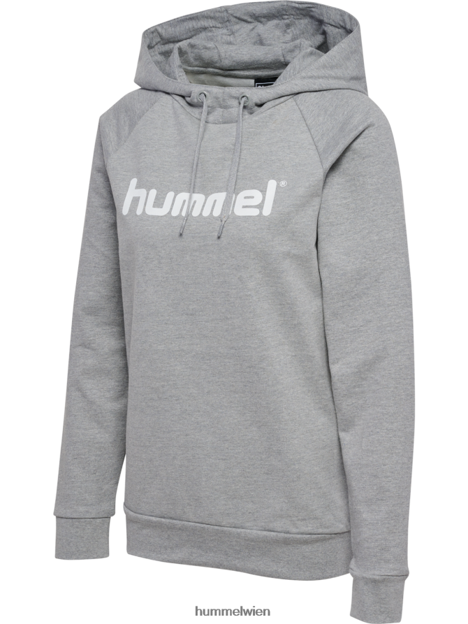 Hummel Frauen hmlgo Kapuzenpullover aus Baumwolle mit Logo 2FT6X83785 \Kleidung\