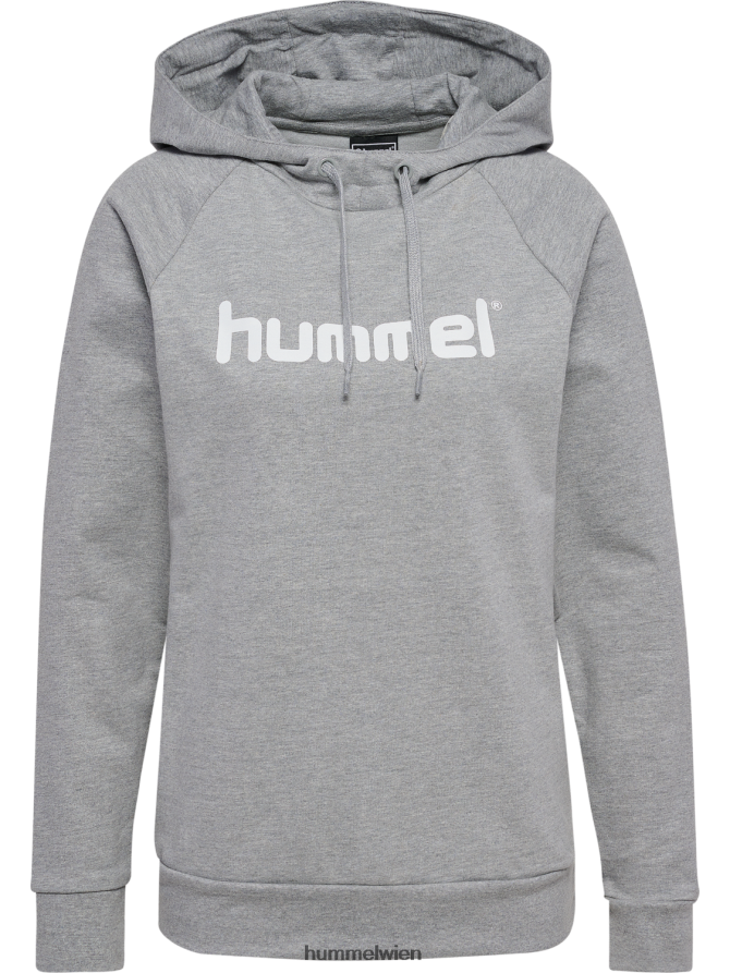 Hummel Frauen hmlgo Kapuzenpullover aus Baumwolle mit Logo 2FT6X83785 \Kleidung\