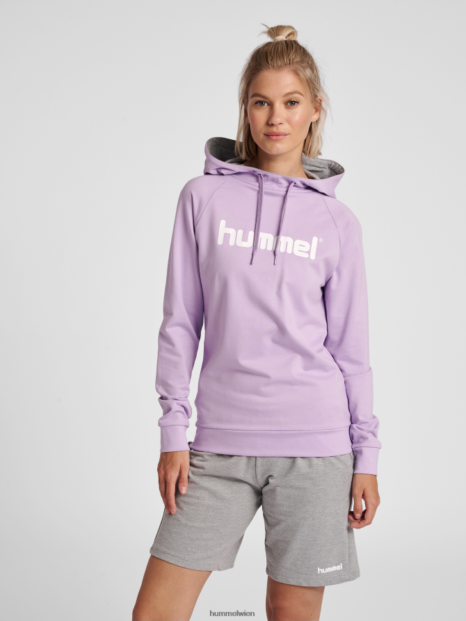 Hummel Frauen hmlgo Kapuzenpullover aus Baumwolle mit Logo 2FT6X83968 Kleidung