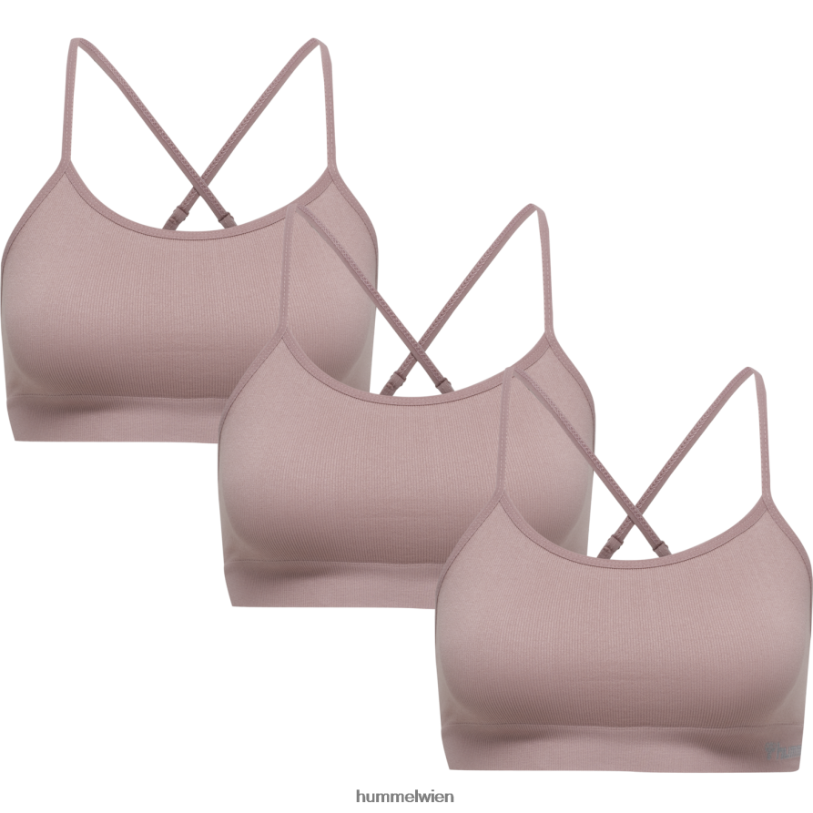Hummel Frauen hmljuno 3er-Pack nahtloser BH 2FT6X83343 „3er-Pack nahtloser BH“