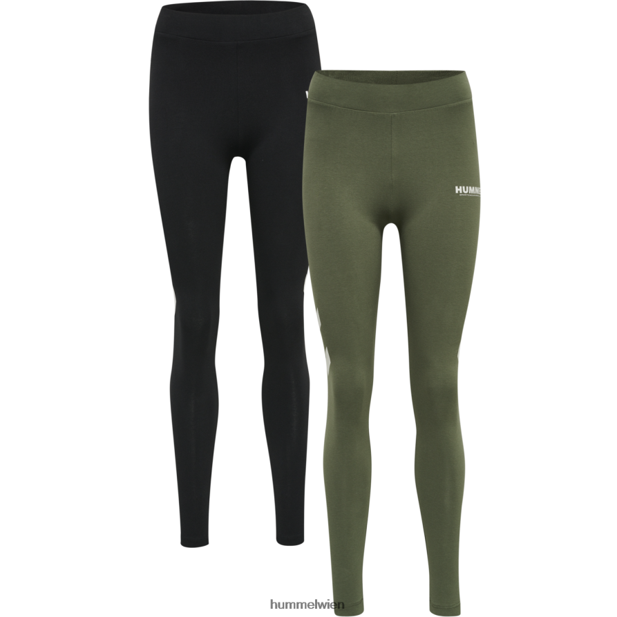 Hummel Frauen hmllegacy 2er-Pack Strumpfhosen mit hoher Taille 2FT6X83587 „2er-Pack High-Waist-Strumpfhosen“