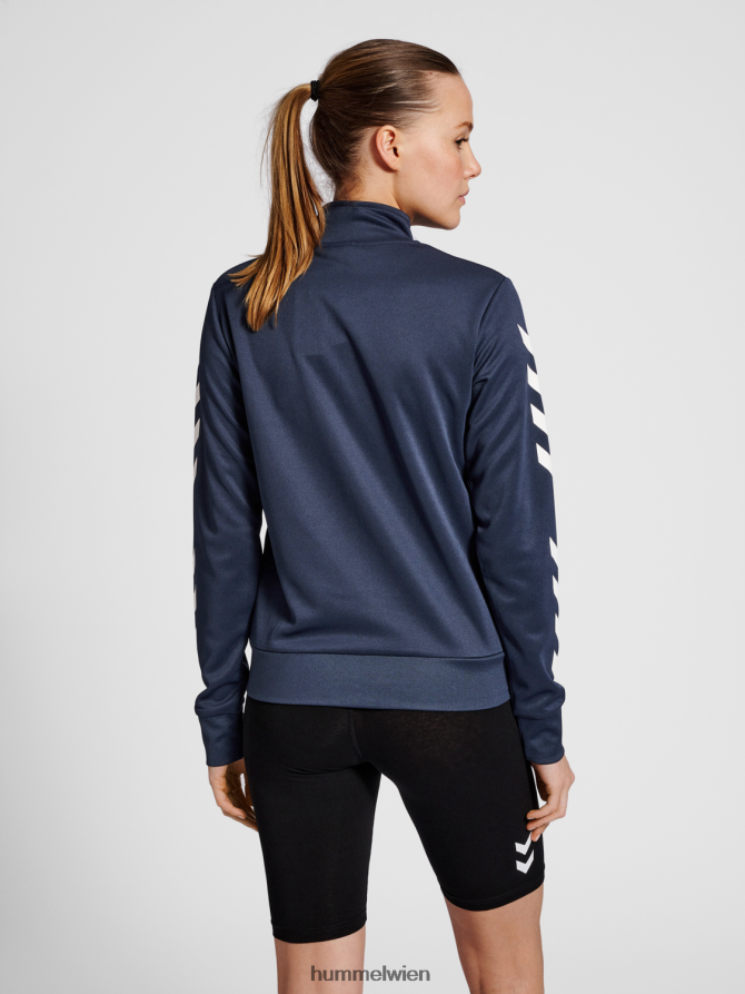 Hummel Frauen hmllegacy Poly-Reißverschlussjacke 2FT6X83489 „Zip-Jacke“