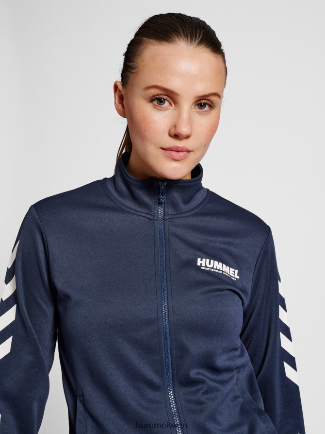Hummel Frauen hmllegacy Poly-Reißverschlussjacke 2FT6X83489 „Zip-Jacke“