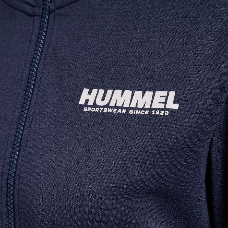 Hummel Frauen hmllegacy Poly-Reißverschlussjacke 2FT6X83489 „Zip-Jacke“