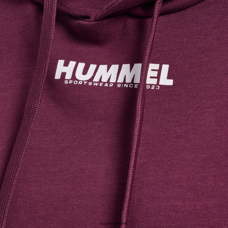Hummel Frauen hmllegacy verkürzter Kapuzenpullover 2FT6X82645 „Hoodie abgeschnitten“