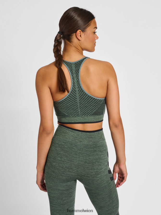 Hummel Frauen hmlmt Aly nahtloses Sportoberteil 2FT6X82813 „Sport-BH-Oberteil“