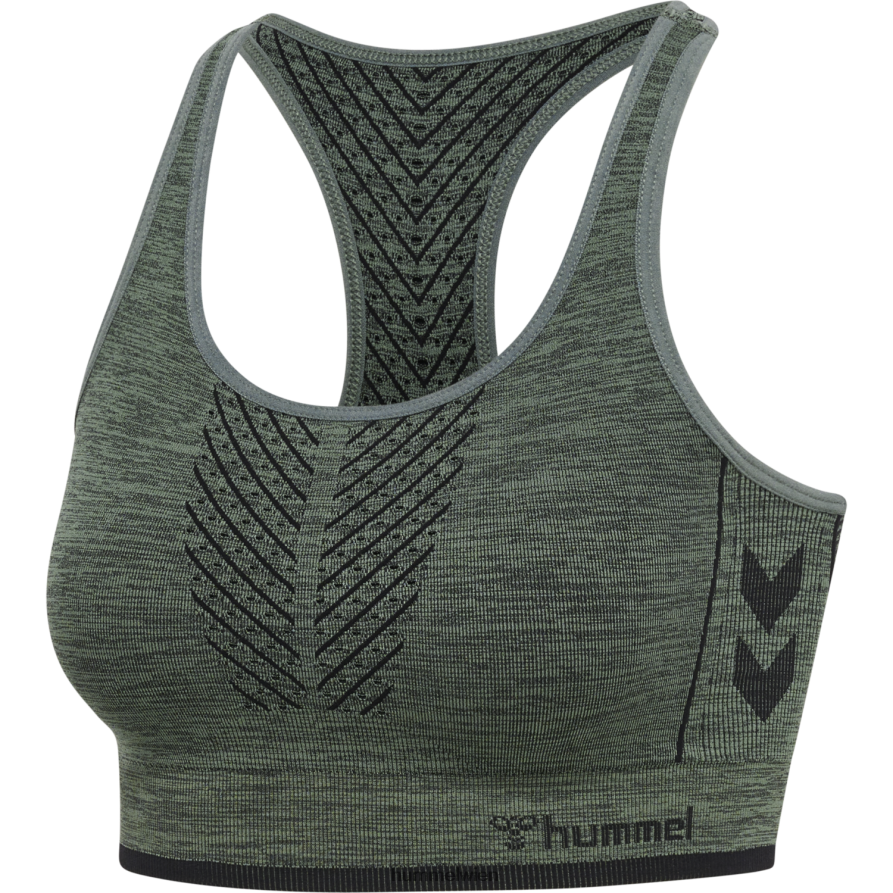 Hummel Frauen hmlmt Aly nahtloses Sportoberteil 2FT6X82813 „Sport-BH-Oberteil“