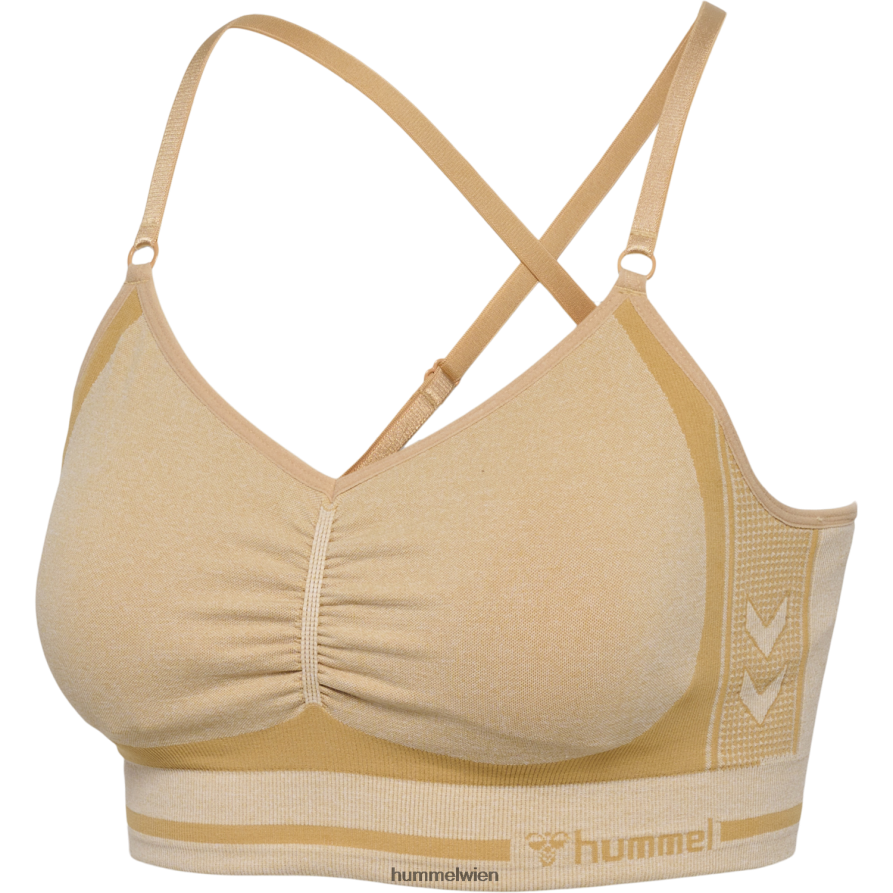 Hummel Frauen hmlmt Lulu nahtloser Scrunch-BH 2FT6X82818 „nahtloser BH“