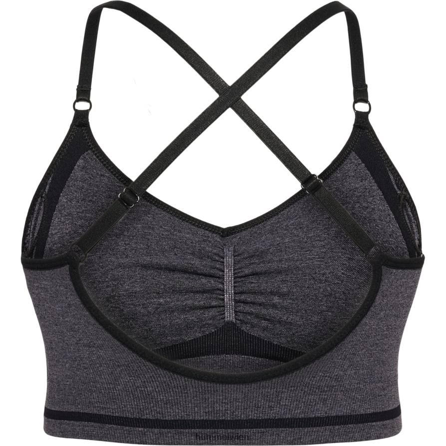 Hummel Frauen hmlmt Lulu nahtloser Scrunch-BH 2FT6X82866 „nahtloser BH“