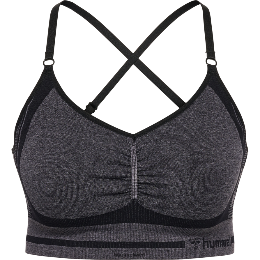 Hummel Frauen hmlmt Lulu nahtloser Scrunch-BH 2FT6X82866 „nahtloser BH“