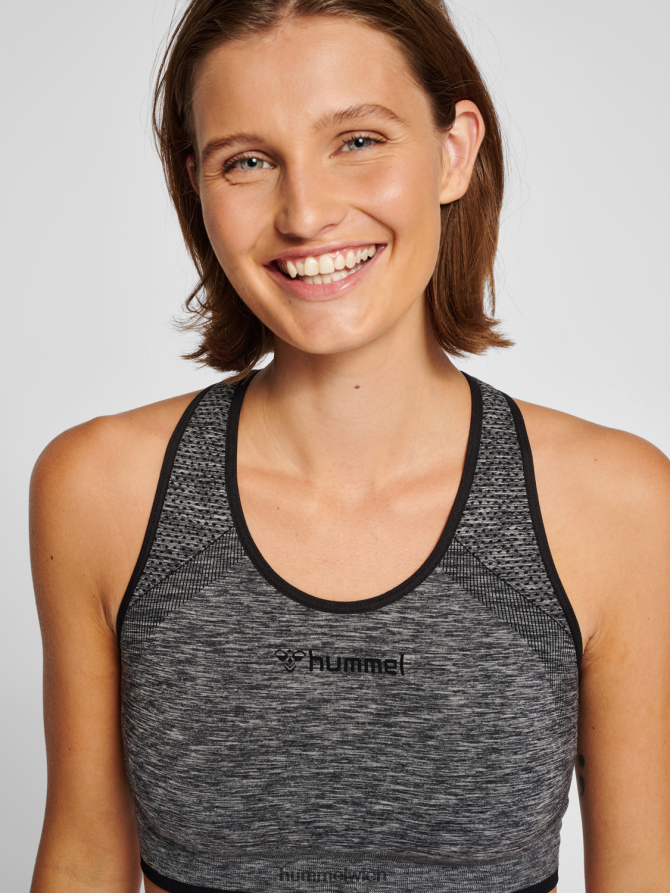 Hummel Frauen hmlmt ein nahtloses Sportoberteil 2FT6X82484 „nahtloses Sport-BH-Oberteil“