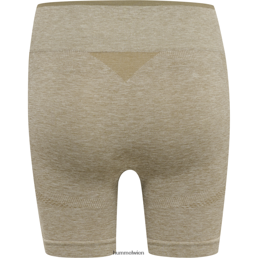 Hummel Frauen hmlmt una nahtlose Shorts mit mittlerer Taille 2FT6X83021 \Kleidung\
