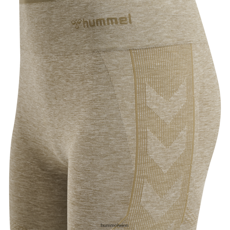 Hummel Frauen hmlmt una nahtlose Shorts mit mittlerer Taille 2FT6X83021 \Kleidung\