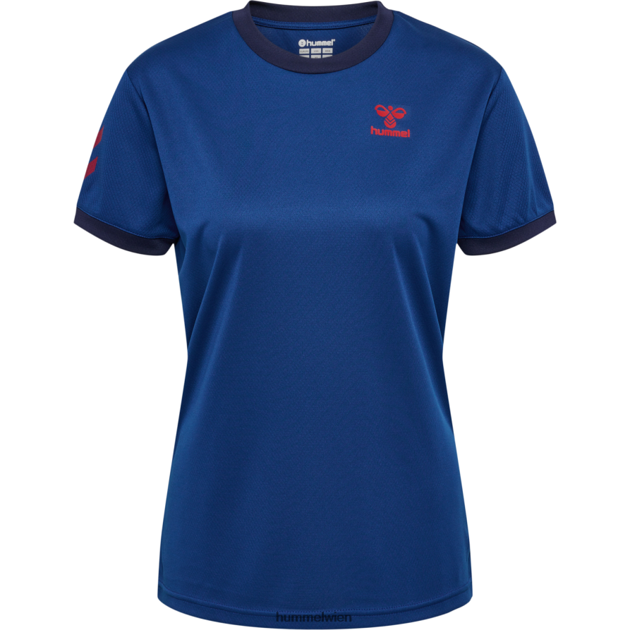 Hummel Frauen hmlq4 Poly Jersey Wo S/S 2FT6X82578 \Jersey\