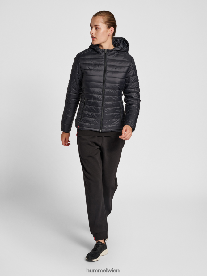 Hummel Frauen hmlred gesteppte Kapuzenjacke 2FT6X82867 „Steppjacke mit Kapuze“