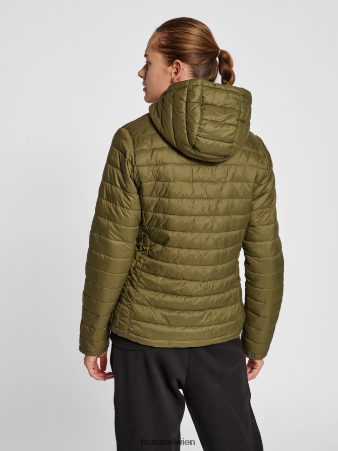 Hummel Frauen hmlred gesteppte Kapuzenjacke 2FT6X82868 „Steppjacke mit Kapuze“