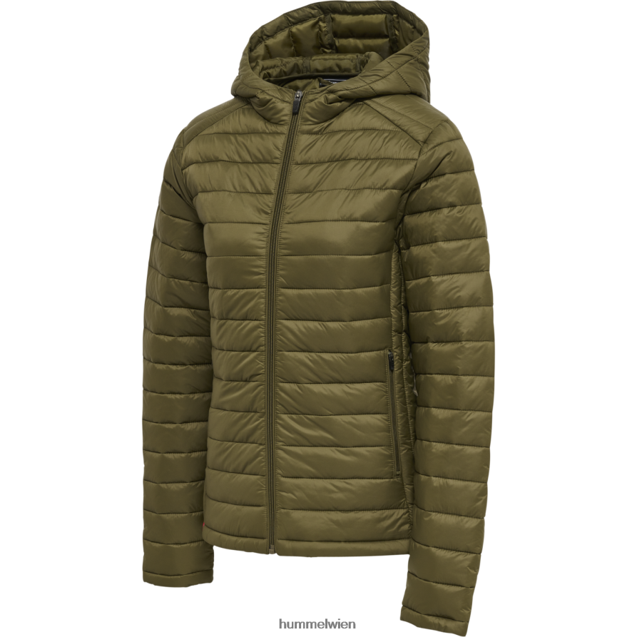 Hummel Frauen hmlred gesteppte Kapuzenjacke 2FT6X82868 „Steppjacke mit Kapuze“