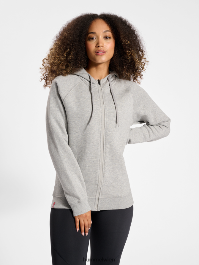 Hummel Frauen hmlred schwerer Kapuzenpullover mit Reißverschluss 2FT6X82923 „Hoodie mit Reißverschluss“