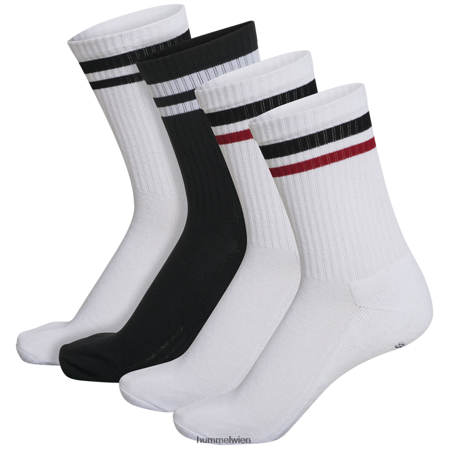 Hummel Frauen hmlretro 4er-Pack Sockenmischung 2FT6X81053 „Socken 4er-Pack“