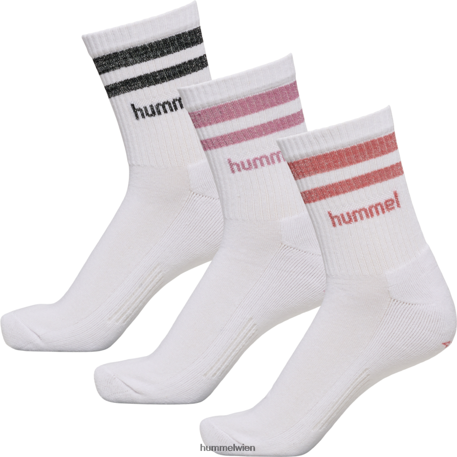 Hummel Frauen hmlretro Lurex 3er-Pack Sockenmischung 2FT6X82255 „3er-Pack Socken“