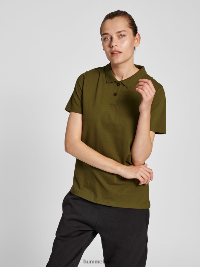 Hummel Frauen hmlrotes Stretch-Polo 2FT6X82972 Polo Hemd