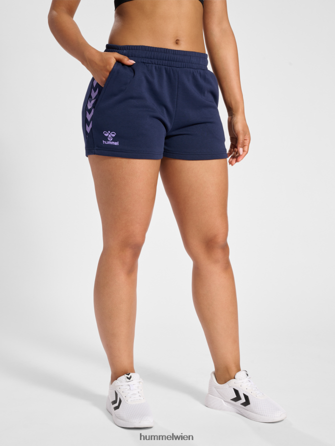 Hummel Frauen hmlstaltic Baumwollshorts 2FT6X82358 „sportliche Shorts“