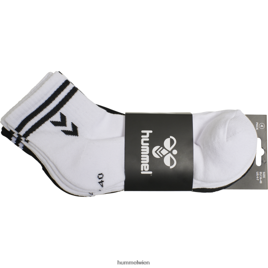 Hummel Frauen hmlstripe 4er-Pack mittelhohe Sockenmischung 2FT6X81375 „Mid Cut Socken 4er-Pack“