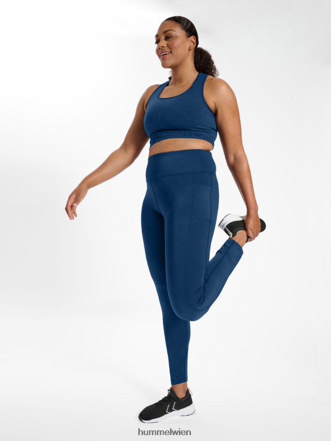 Hummel Frauen hmlte curvy High Waist Tights Plus 2FT6X82663 „Strumpfhosen mit hoher Taille“