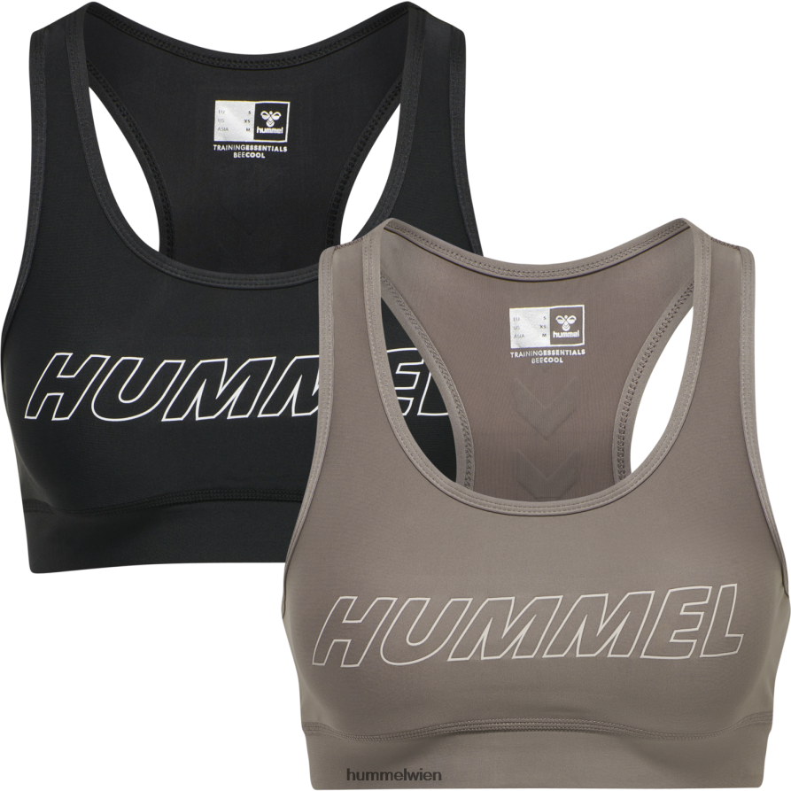 Hummel Frauen hmlte tola 2er-Pack Sport-BH 2FT6X83246 „2er-Pack Sport-BHs“