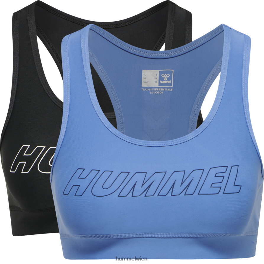 Hummel Frauen hmlte tola 2er-Pack Sport-BH 2FT6X83671 „2er-Pack Sport-BHs“
