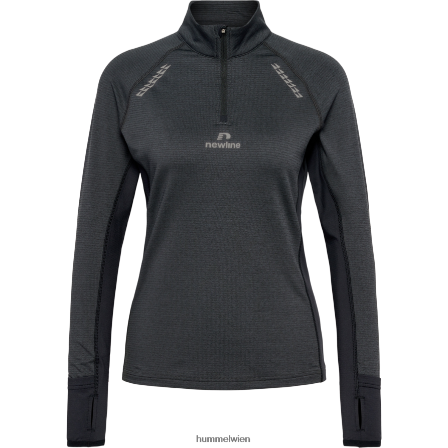 Hummel Frauen nwlmesa 1/2 Reißverschluss l/s 2FT6X82388 „Jacke mit halbem Reißverschluss“