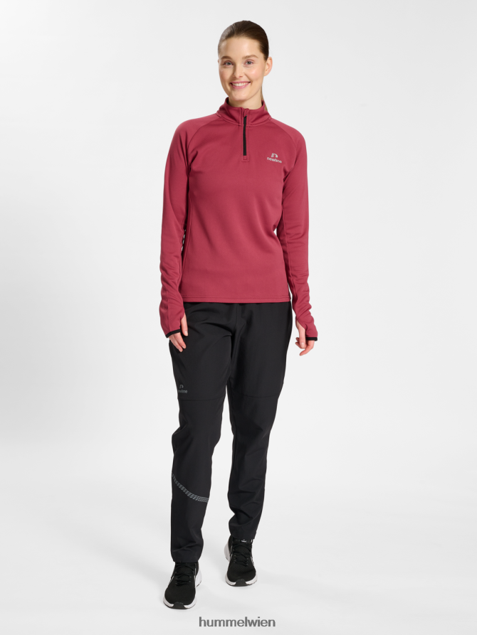 Hummel Frauen nwlphoenix 1/2 zip l/s 2FT6X82355 „Jacke mit halbem Reißverschluss“