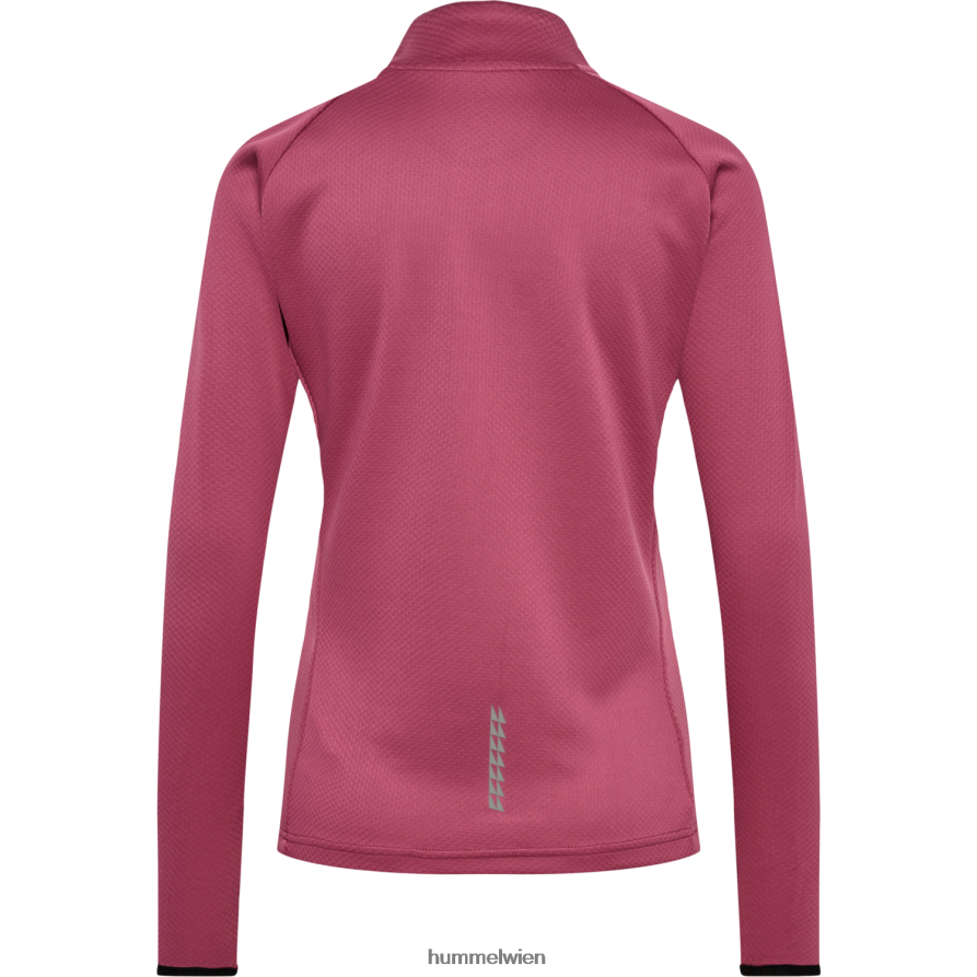 Hummel Frauen nwlphoenix 1/2 zip l/s 2FT6X82355 „Jacke mit halbem Reißverschluss“