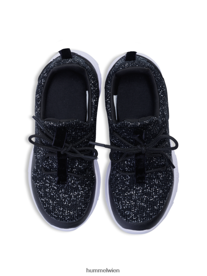 Hummel Kinder Actus Trainer Glitter Jr 2FT6X87494 „Glitzer-Turnschuhe“