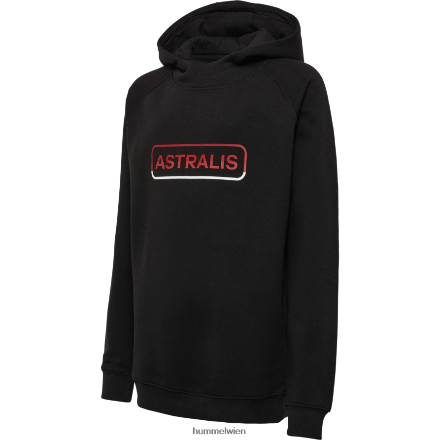 Hummel Kinder Ast Astralis schwarzer Kapuzenpullover 2FT6X84718 „Astralis-Hoodie“