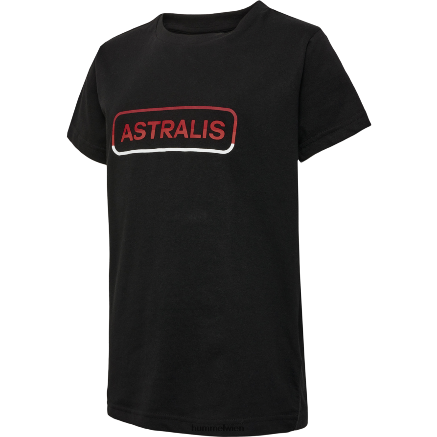 Hummel Kinder Ast Astralis schwarzes T-Shirt s/s 2FT6X84926 „astralis t-shirt“